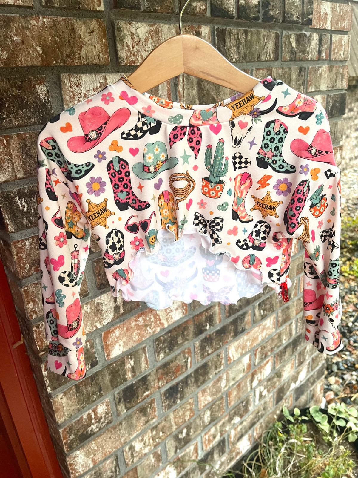 Cowgirl Honey Crop Top