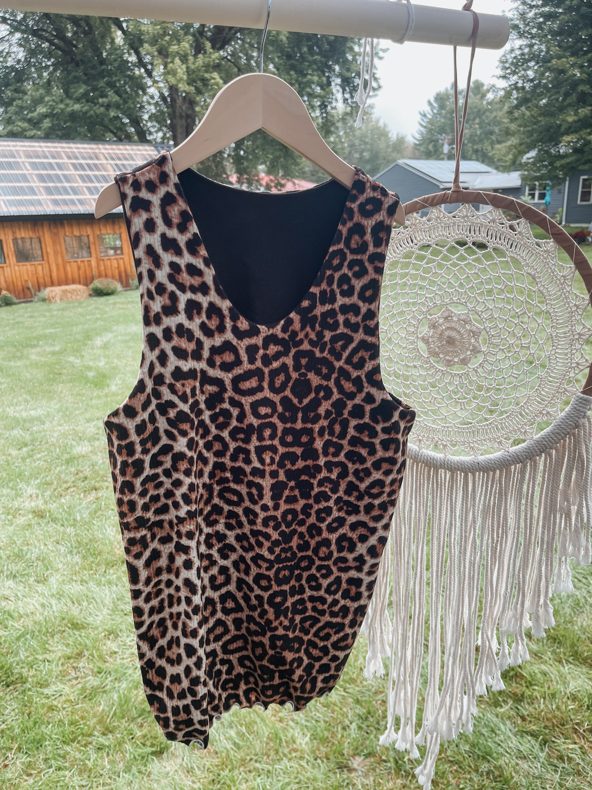 Leopard Luna Dress