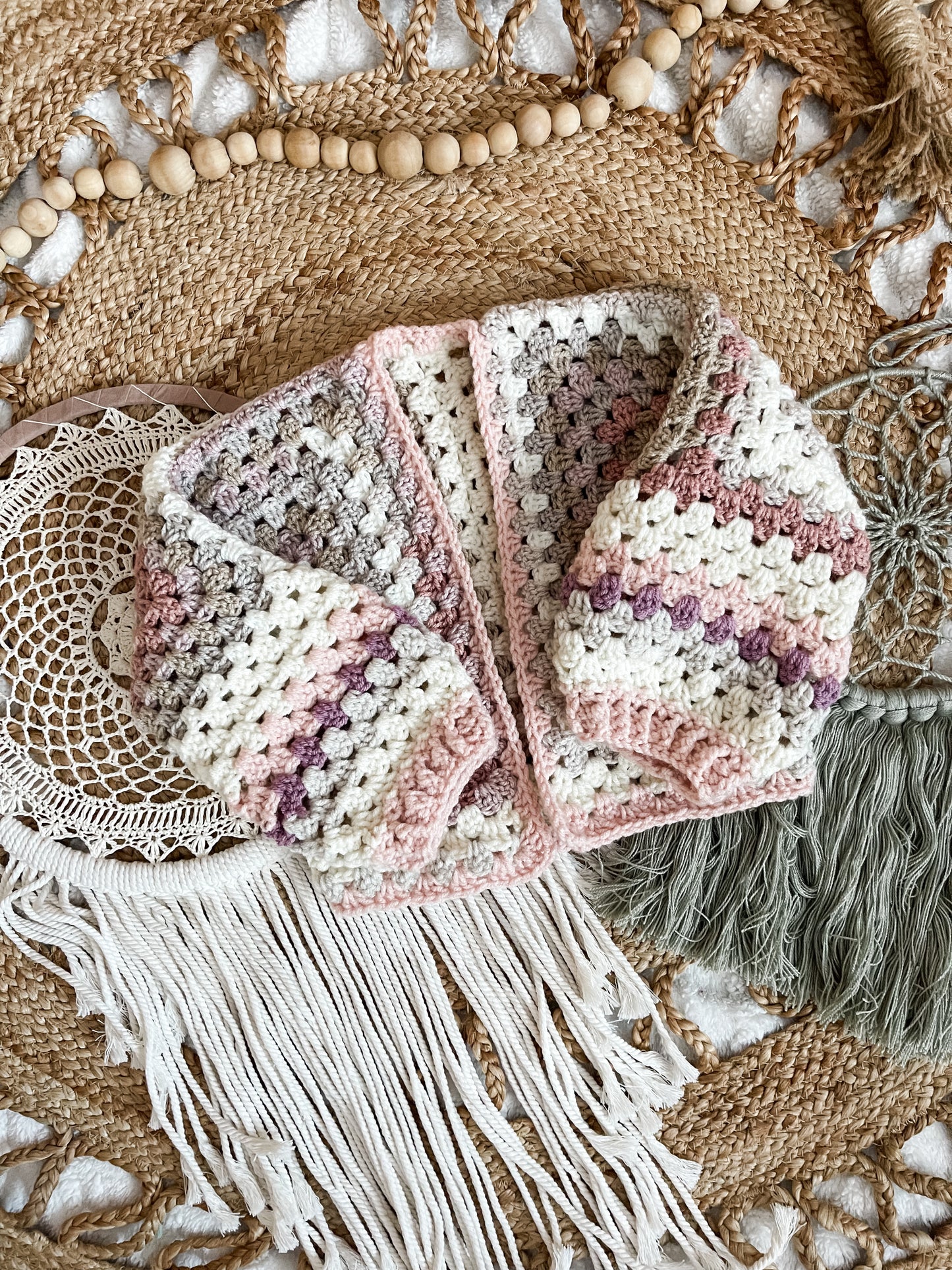 Crochet Hexi Cardigan