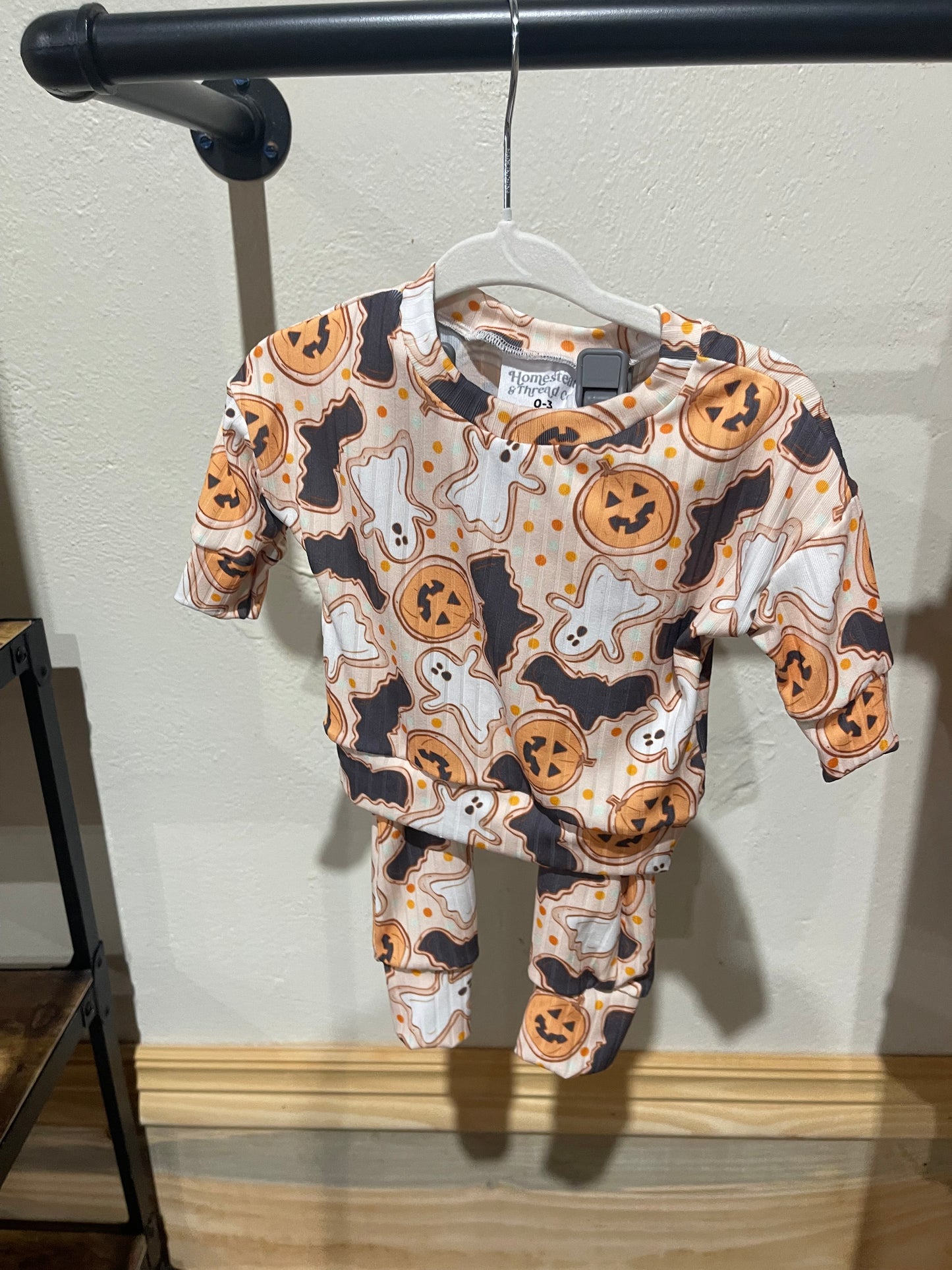 Halloween Cut-Out Dolman/Jogger Set
