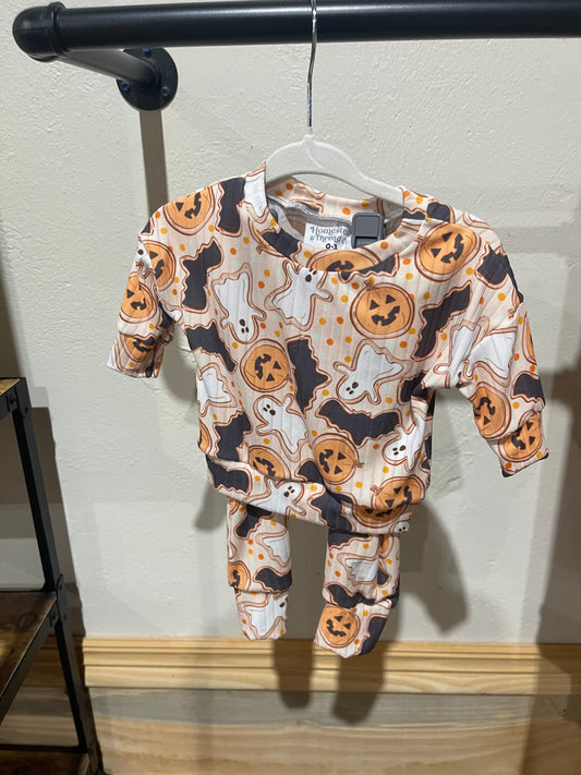 Halloween Cut-Out Dolman/Jogger Set